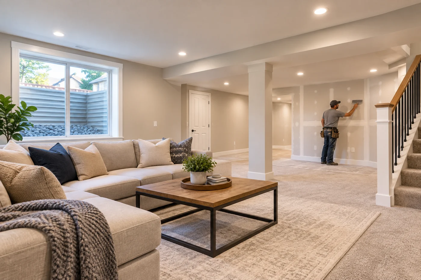 Basement Drywall in Littleton, Colorado